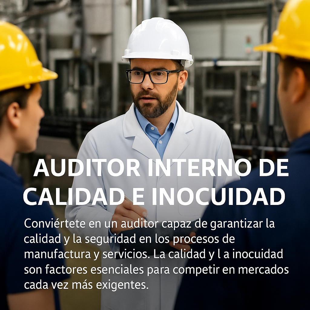 Diplomado en Auditor Interno de Calidad e Inocuidad